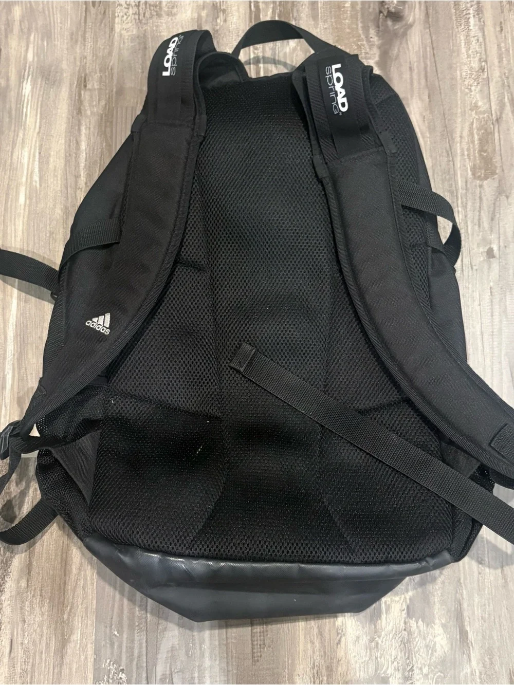 Adidas Golf 3 Stripe Backpack Load Spring Padded Shoulder Straps Large Capacity